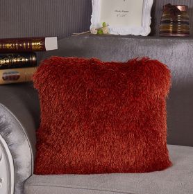 "Decorative" Shaggy Pillow (18-in x 18-in)