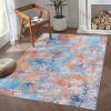 9x12 Area Rug for Living Room, Washable Rug, Low-Pile, Non-Slip, Non-Shedding, Foldable, Kid & Pet Friendly - Area Rugs for living room, bedroom