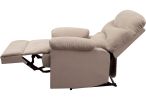 Arcadia Recliner (Motion) in Beige Woven Fabric