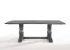 ACME Leventis Dining Table in Weathered Gray 66180