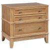 Hazel 3-Drawer Hazel 3-Drawer Side Table for Living Room, Hallway, Entryway(Old SKU:WF195778AAD)