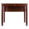 Perrone High Table with Drop Leaf; Walnut