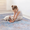 Naar Area Rug, Washable Rug, Low-Pile, Non-Slip, Non-Shedding, Foldable, Kid & Pet Friendly - Area Rugs for living room, bedroom, kitchen