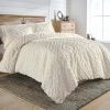 3-piece Chenille Duvet Cover Set, Full/Queen,