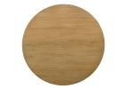 Jasper Driftwood Finish 59" Wide Contemporary Round Dining Table