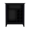 Bar Cabinet Castle, Living Room, Black