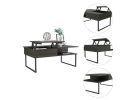 Lift Top Coffee Table Juvve, One Shelf, Carbon Espresso / Onyx Finish