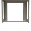 Desk Honolulu, Writing Desk, Light Gray Finish