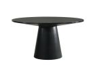 ACME Froja Round Dining Table, Black Finish DN01802