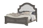 Grace King 4 Pc Bedroom set in Gray