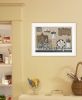 "Farmhouse Kitchen" By Pam Britton, Ready to Hang Framed Print, White Frame