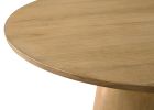 Jasper Driftwood Finish 59" Wide Contemporary Round Dining Table