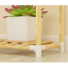 Wooden Multi-Tiered Plant Stand Perfect for Indoor and Outdoor Flower Display