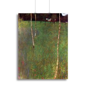 Farmhouse by Klimt Canvas Print or Poster (Type: Standard Framed Canvas Print, size: 3X-Large (40" x 26"))