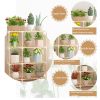 Wooden Multi-Tiered Plant Stand Perfect for Indoor and Outdoor Flower Display