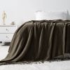 VERAMUSE Chenille Throw Blanket for Couch Lightweight Throws for Bed and Sofa