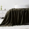 VERAMUSE Chenille Throw Blanket for Couch Lightweight Throws for Bed and Sofa