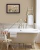 "Farmhouse Bath II" By Pam Britton, Ready to Hang Framed Print, Black Frame