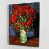 Vase with Red Poppies by Van Gogh Canvas Print or Poster